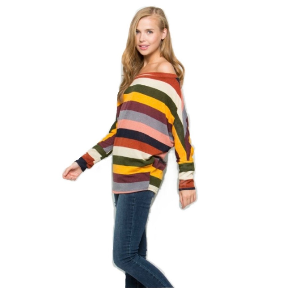 Colorblock Dollman Top